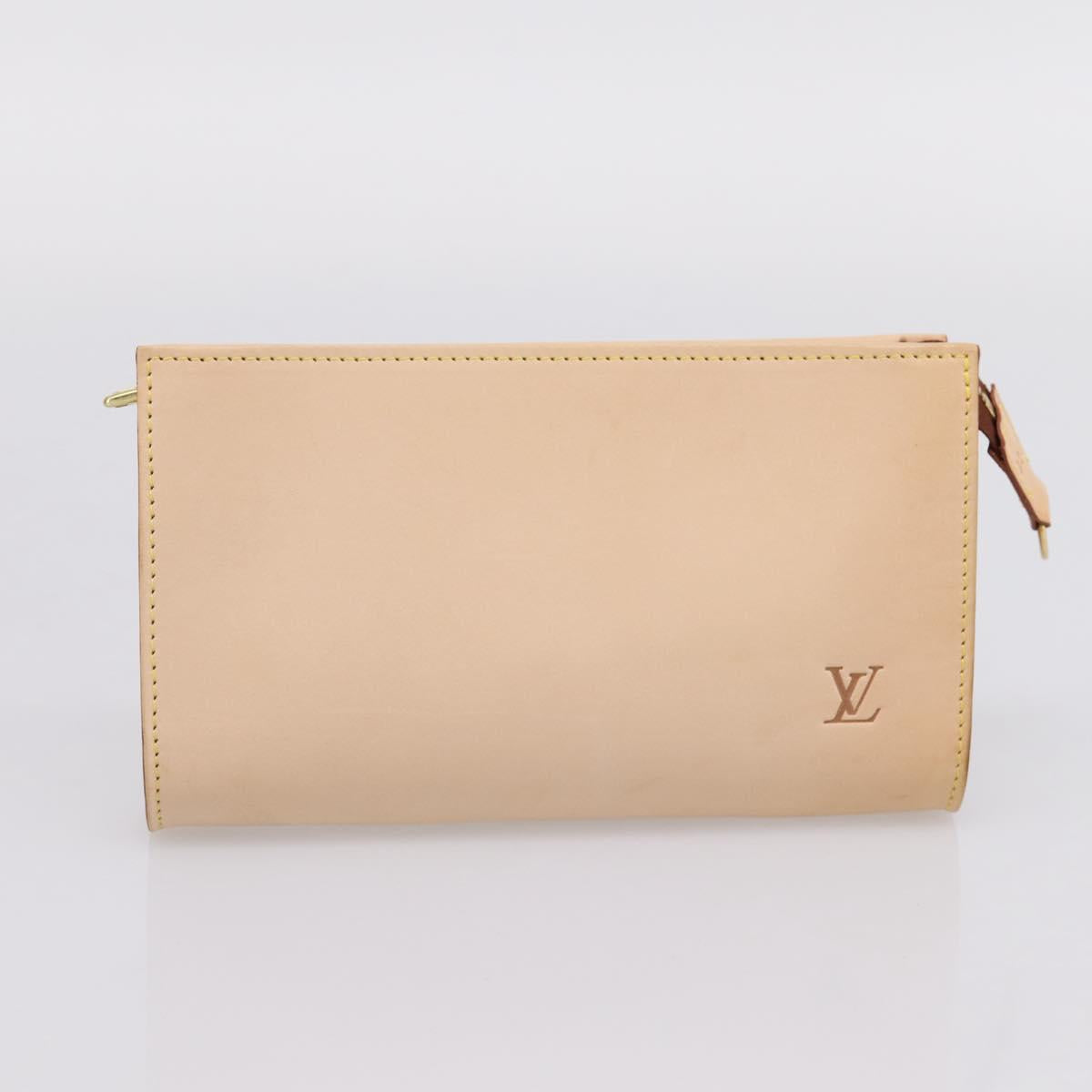 LOUIS VUITTON Nomad Bucket PM Shoulder Bag Beige M85001 LV Auth gh2389V