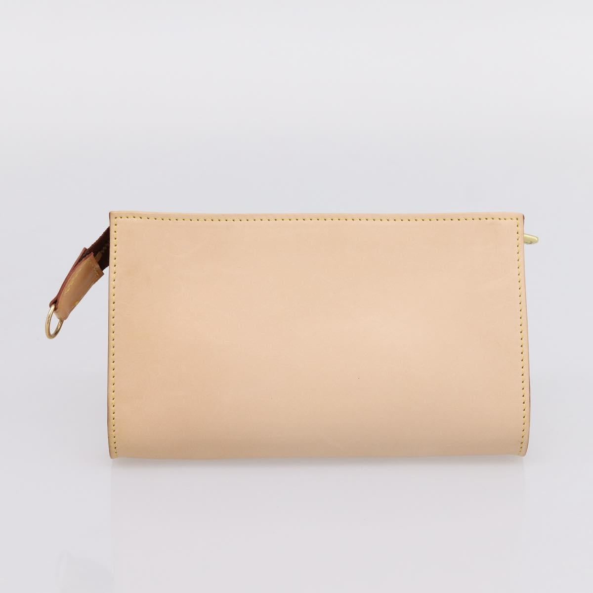 LOUIS VUITTON Nomad Bucket PM Shoulder Bag Beige M85001 LV Auth gh2389V
