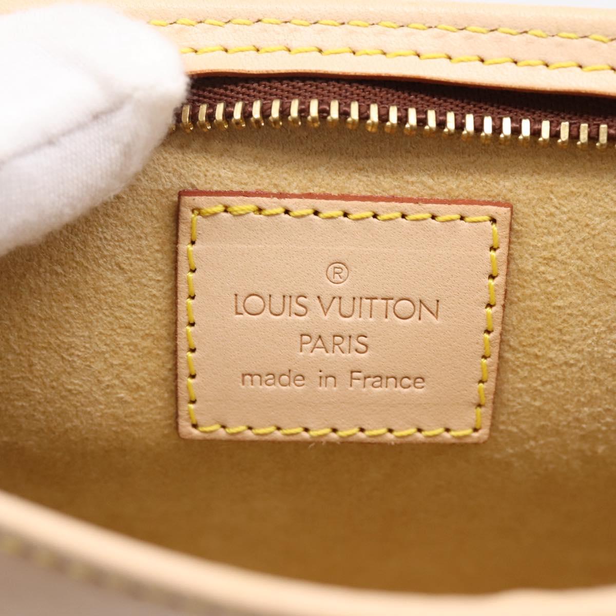 LOUIS VUITTON Nomad Bucket PM Shoulder Bag Beige M85001 LV Auth gh2389V
