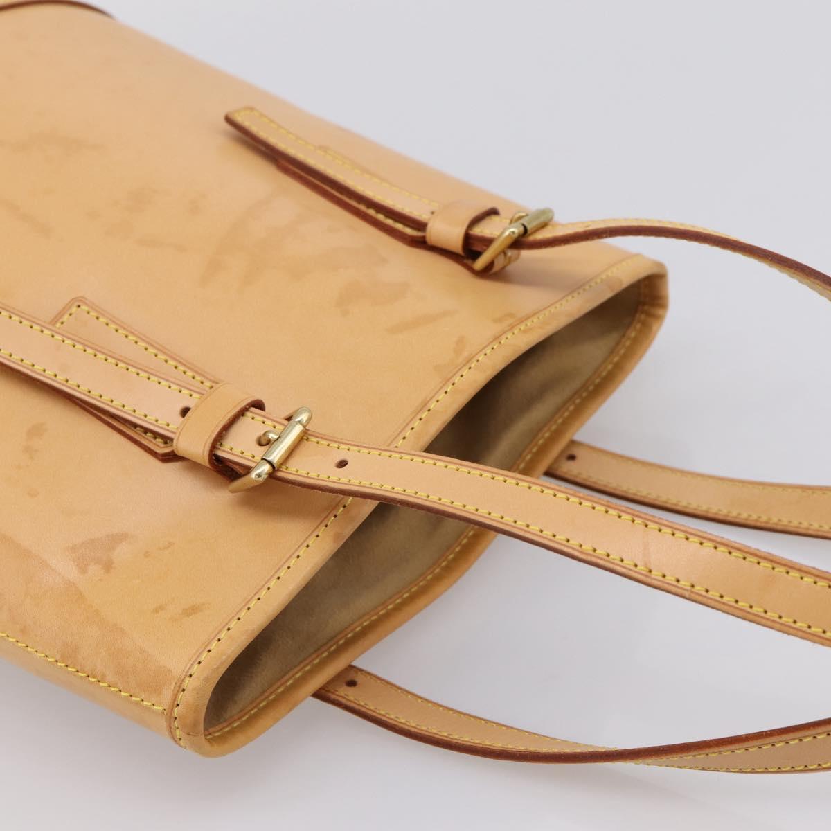 LOUIS VUITTON Nomad Bucket PM Shoulder Bag Beige M85001 LV Auth gh2389V