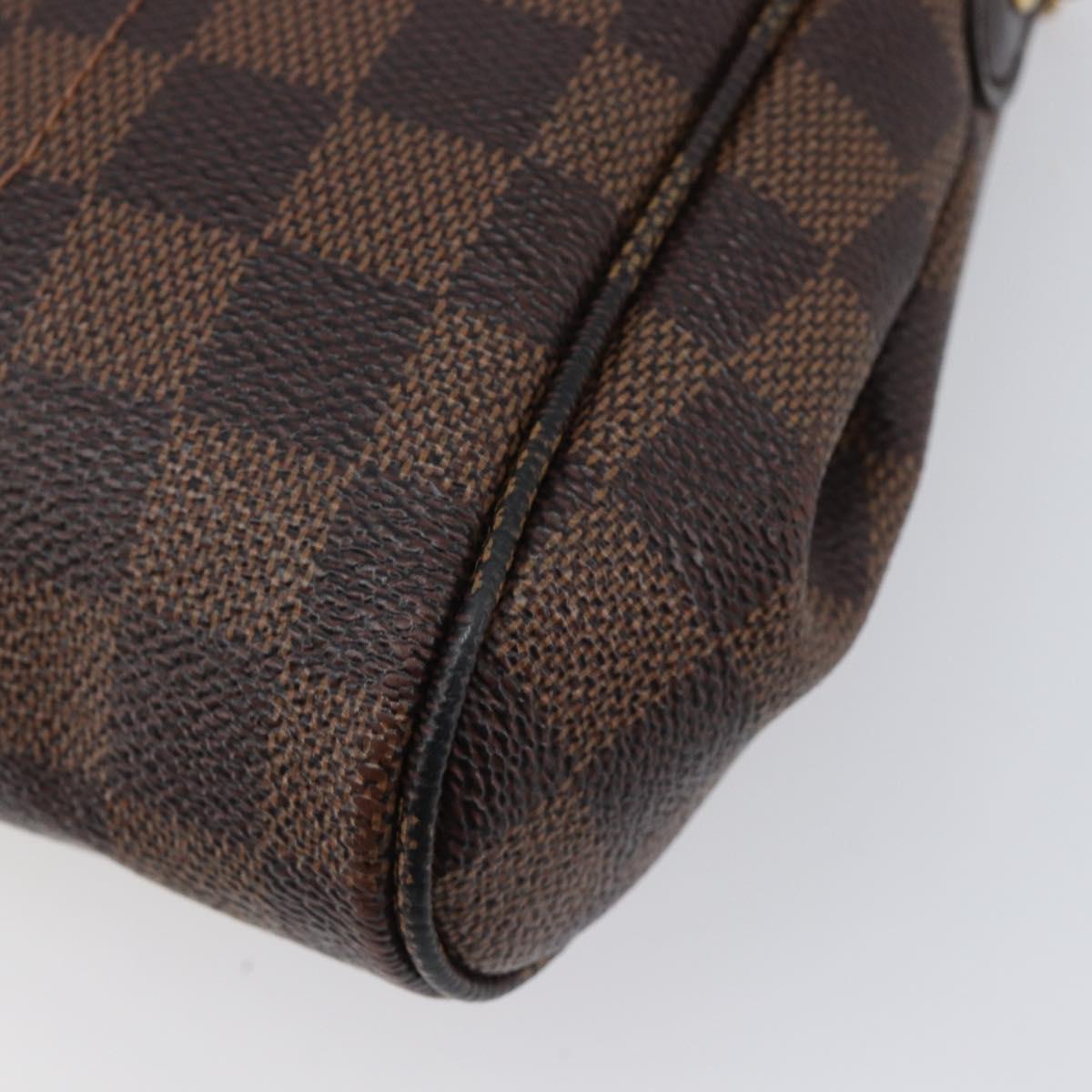 LOUIS VUITTON Damier Ebene Favorit MM Shoulder Bag M41129 LV Auth gh2407