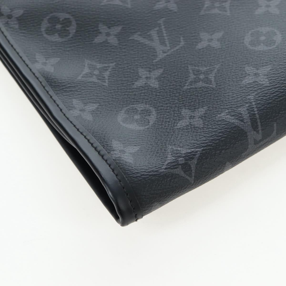 LOUIS VUITTON Monogram Eclipse Porto Abi 1 Garment Cover M43686 Auth gh2411SAV