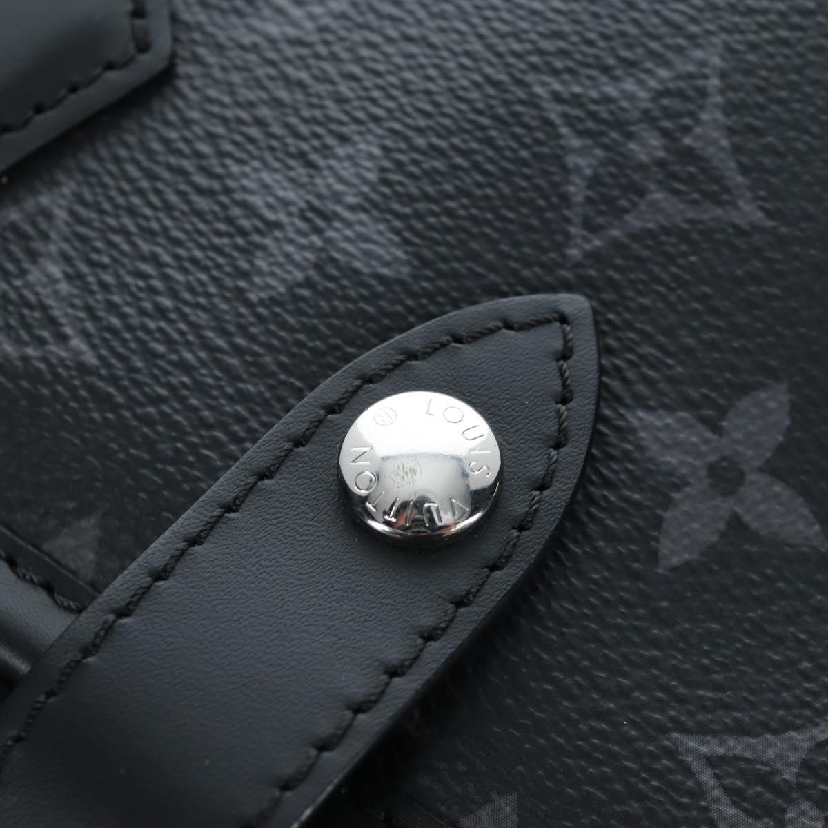 LOUIS VUITTON Monogram Eclipse Porto Abi 1 Garment Cover M43686 Auth gh2411SAV