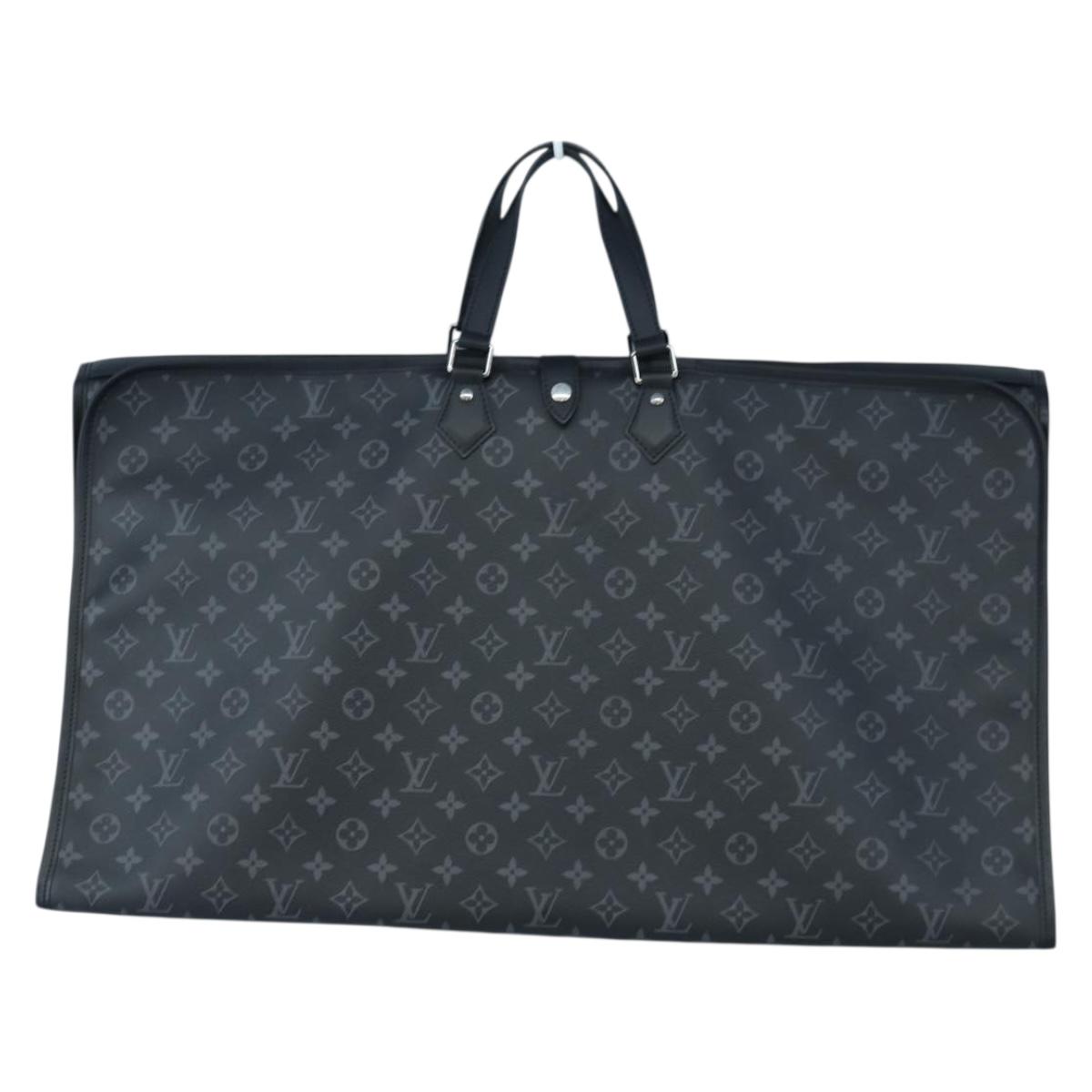LOUIS VUITTON Monogram Eclipse Porto Abi 1 Garment Cover M43686 Auth gh2411SAV