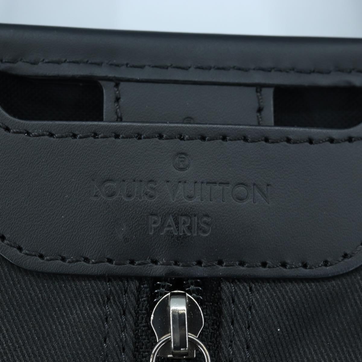 LOUIS VUITTON Monogram Eclipse Porto Abi 1 Garment Cover M43686 Auth gh2411SAV