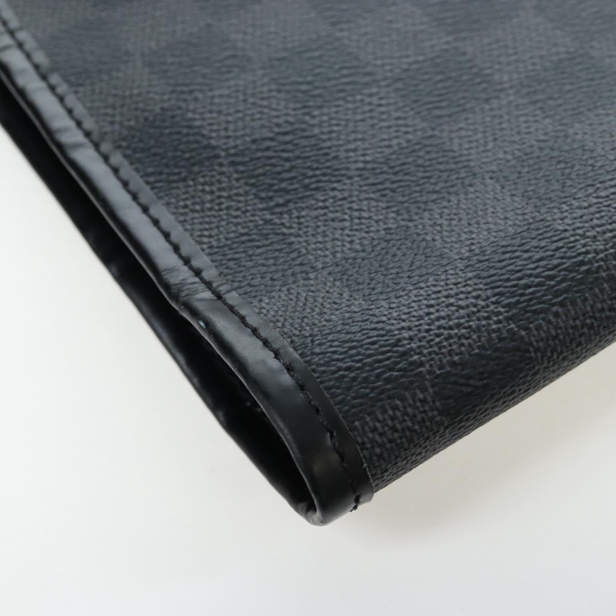 LOUIS VUITTON Damier Graphite Porto Abi Garment Cover N48230 LV Auth gh2412V