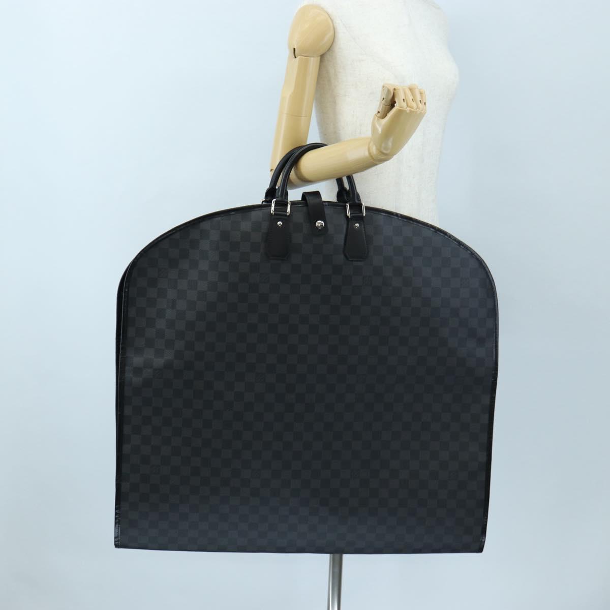 LOUIS VUITTON Damier Graphite Porto Abi Garment Cover N48230 LV Auth gh2412V