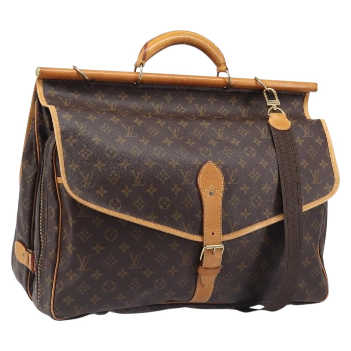 LOUIS VUITTON Monogram Sac Chas Boston Bag M41141 LV Auth gh2413