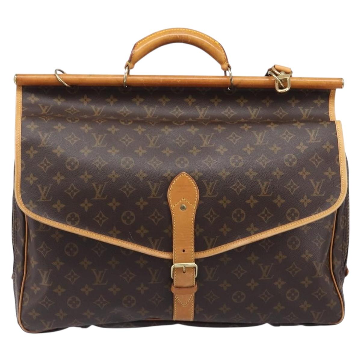 LOUIS VUITTON Monogram Sac Chas Boston Bag M41141 LV Auth gh2413