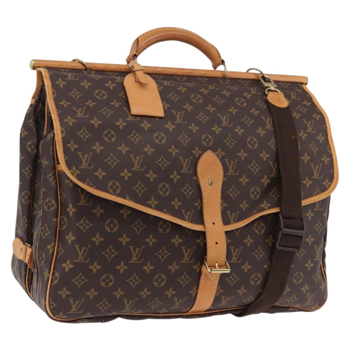 LOUIS VUITTON Monogram Sac Chas Boston Bag M41141 LV Auth gh2414