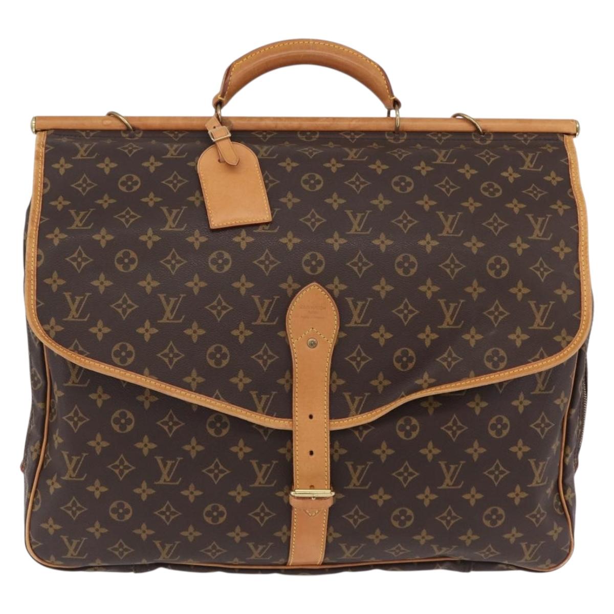LOUIS VUITTON Monogram Sac Chas Boston Bag M41141 LV Auth gh2414