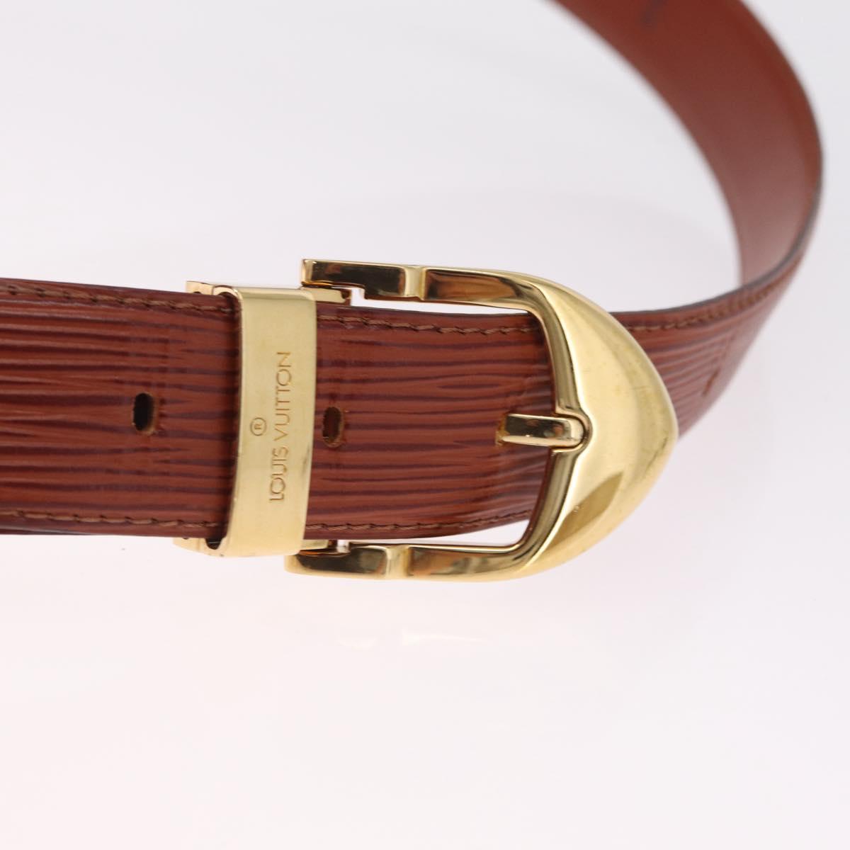 LOUIS VUITTON Epi Tilsitt Waist bag Brown M52603 LV Auth gh2427A
