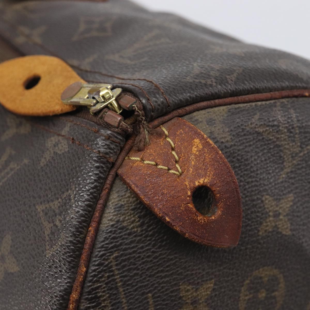 LOUIS VUITTON Monogram Speedy 40 Hand Bag M41522 LV Auth gh2440