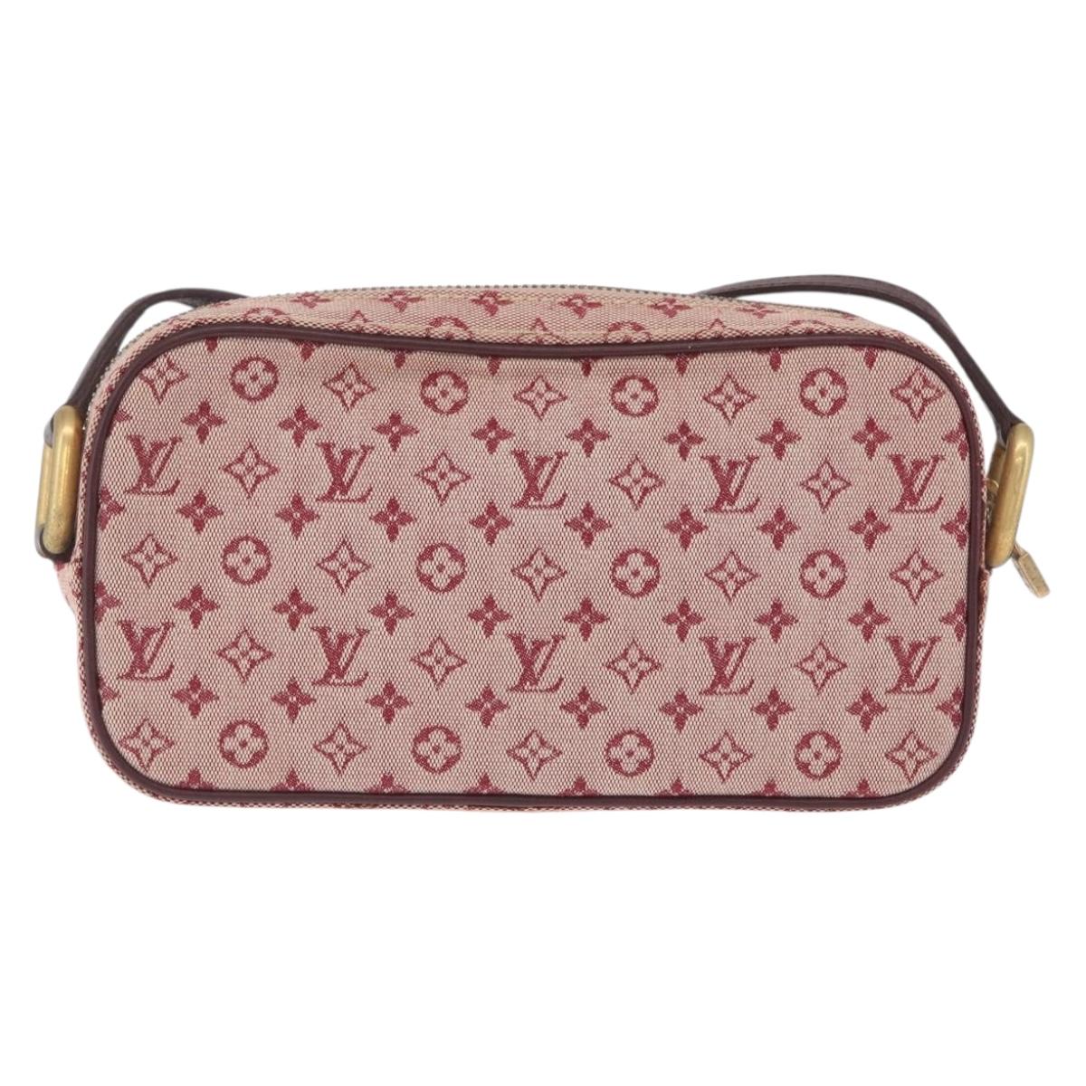 LOUIS VUITTON Monogram Mini Juliet MM Shoulder Bag Red M92219 LV Auth gh2452