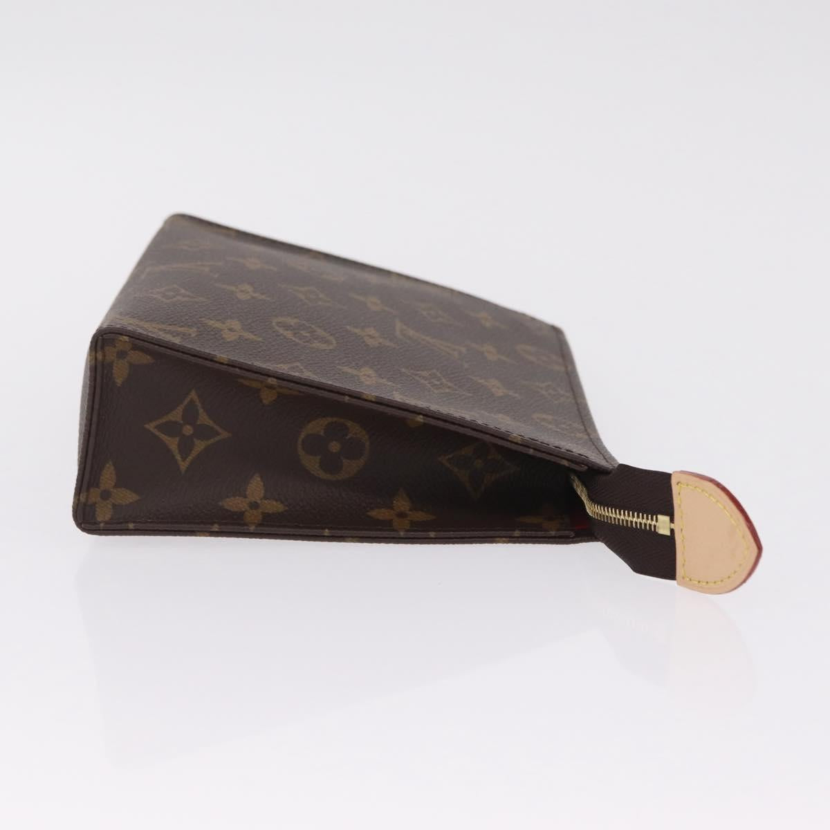 LOUIS VUITTON Monogram Trio Posh Toilette Clutch Bag M47195 LV Auth gh2459SAM