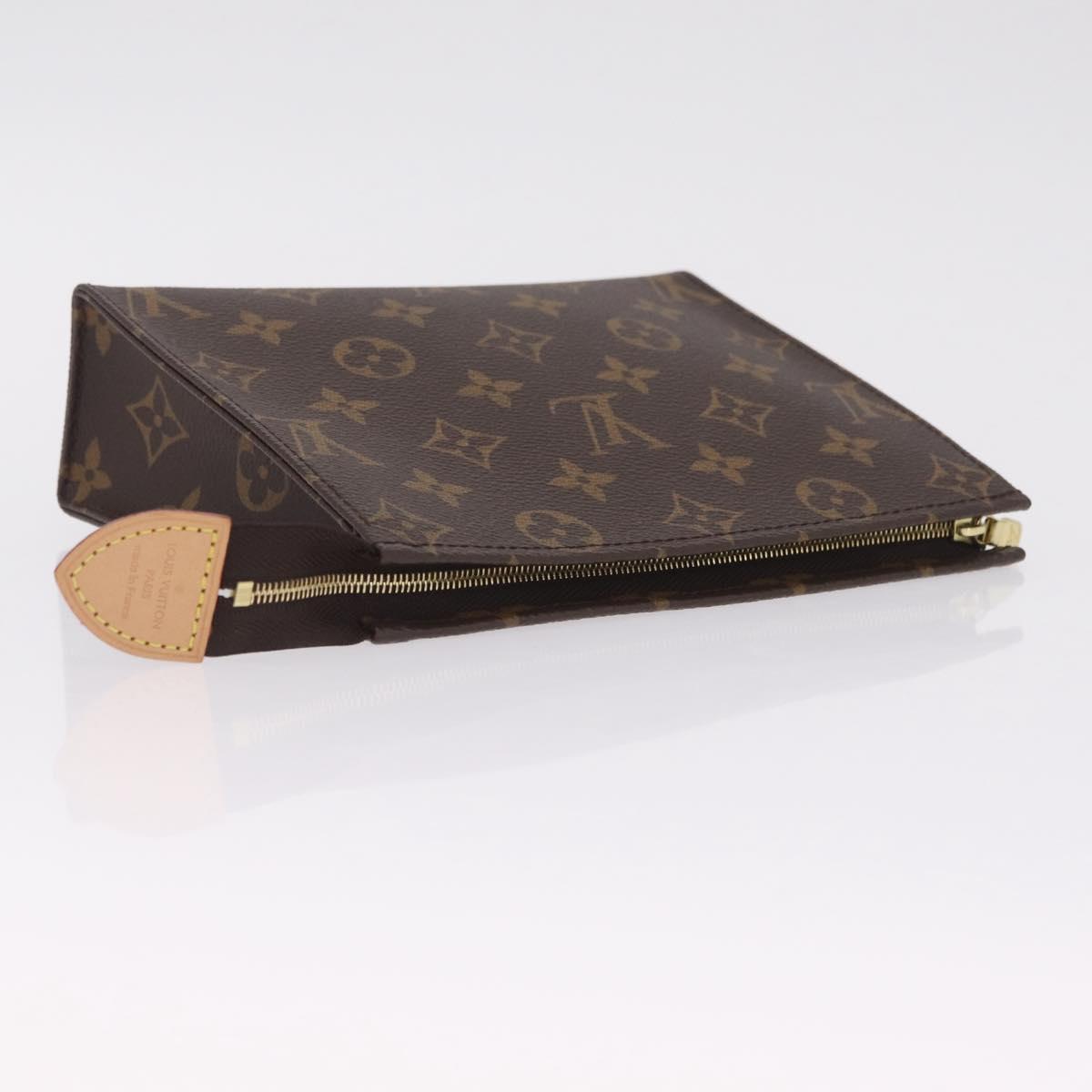 LOUIS VUITTON Monogram Trio Posh Toilette Clutch Bag M47195 LV Auth gh2459SAM