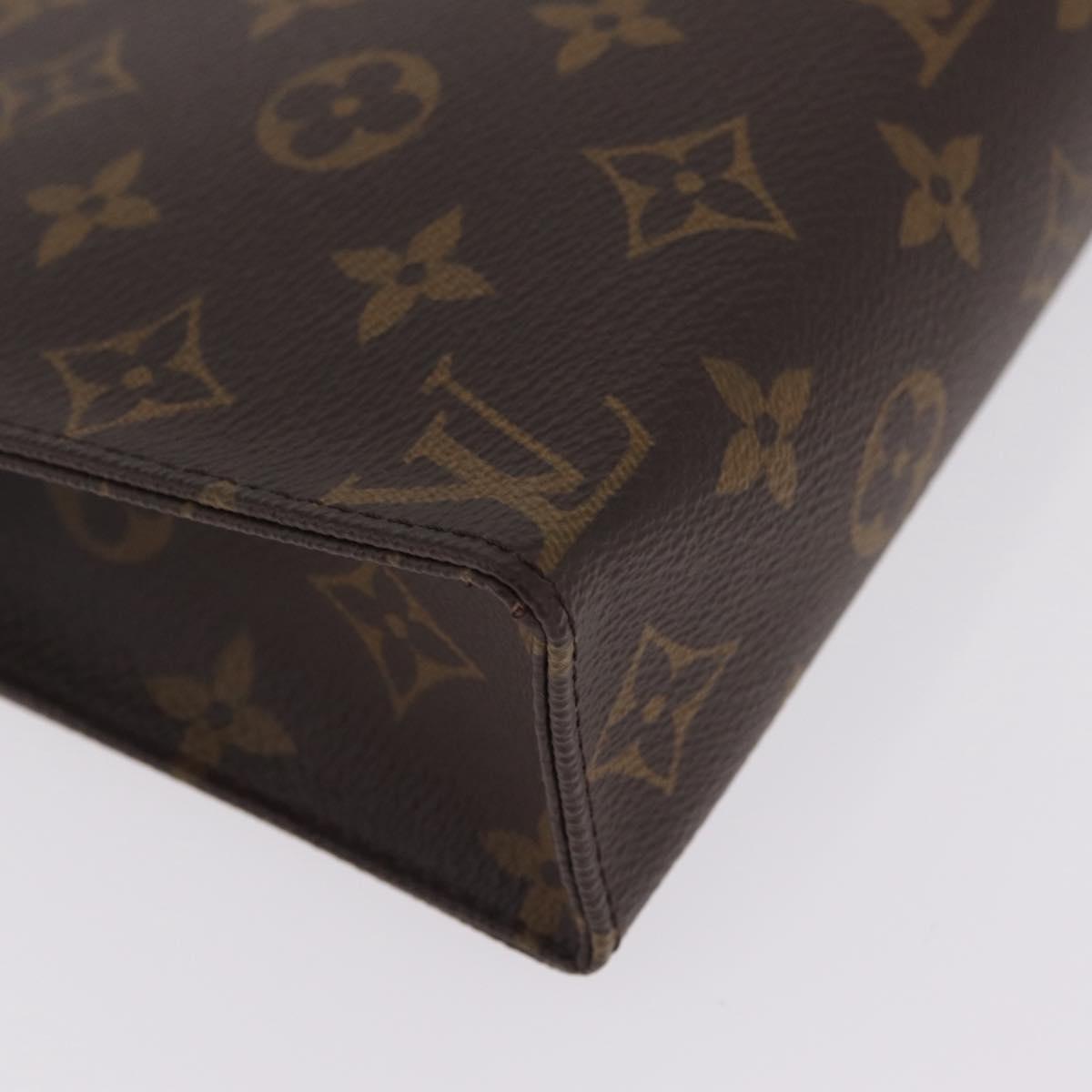 LOUIS VUITTON Monogram Trio Posh Toilette Clutch Bag M47195 LV Auth gh2459SAM