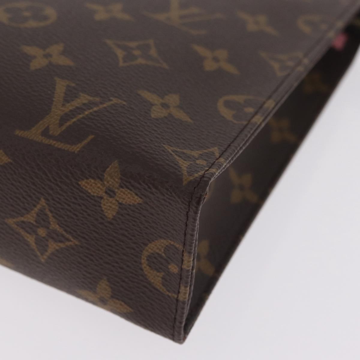 LOUIS VUITTON Monogram Trio Posh Toilette Clutch Bag M47195 LV Auth gh2459SAM