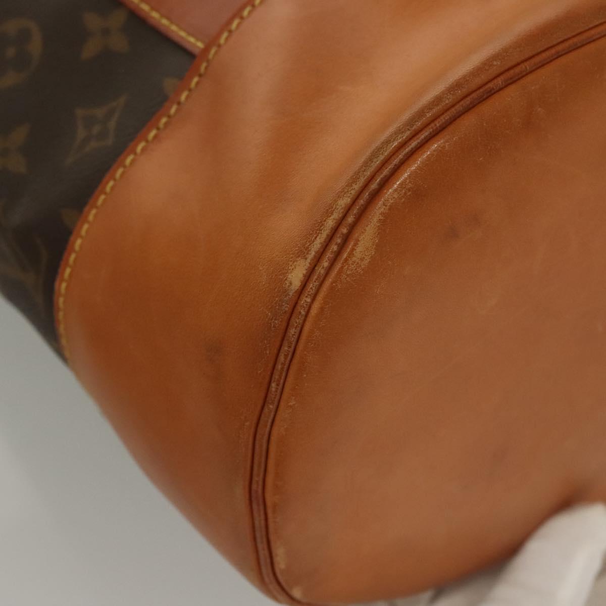 LOUIS VUITTON Monogram Randonnee GM Shoulder Bag M42244 LV Auth gh320