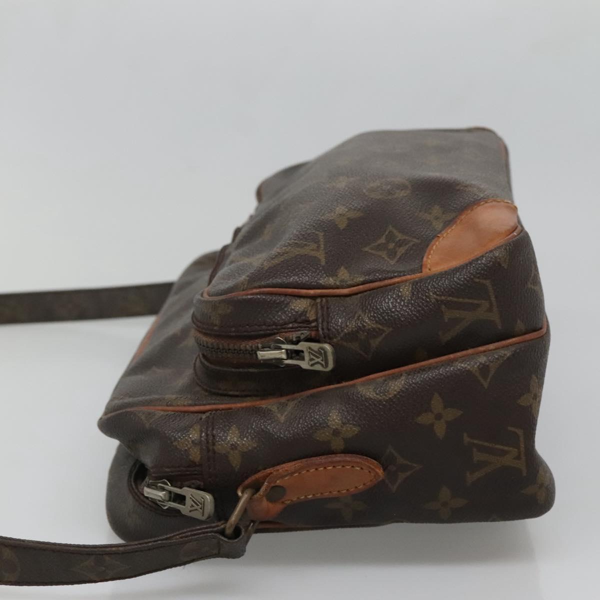 LOUIS VUITTON Monogram Nile Shoulder Bag M45244 LV Auth gh372