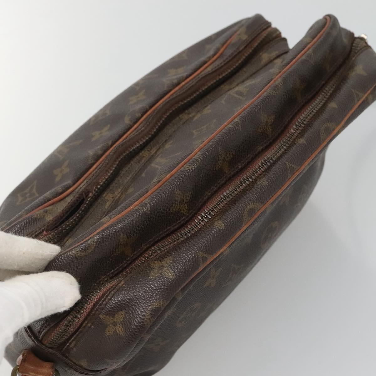 LOUIS VUITTON Monogram Nile Shoulder Bag M45244 LV Auth gh372