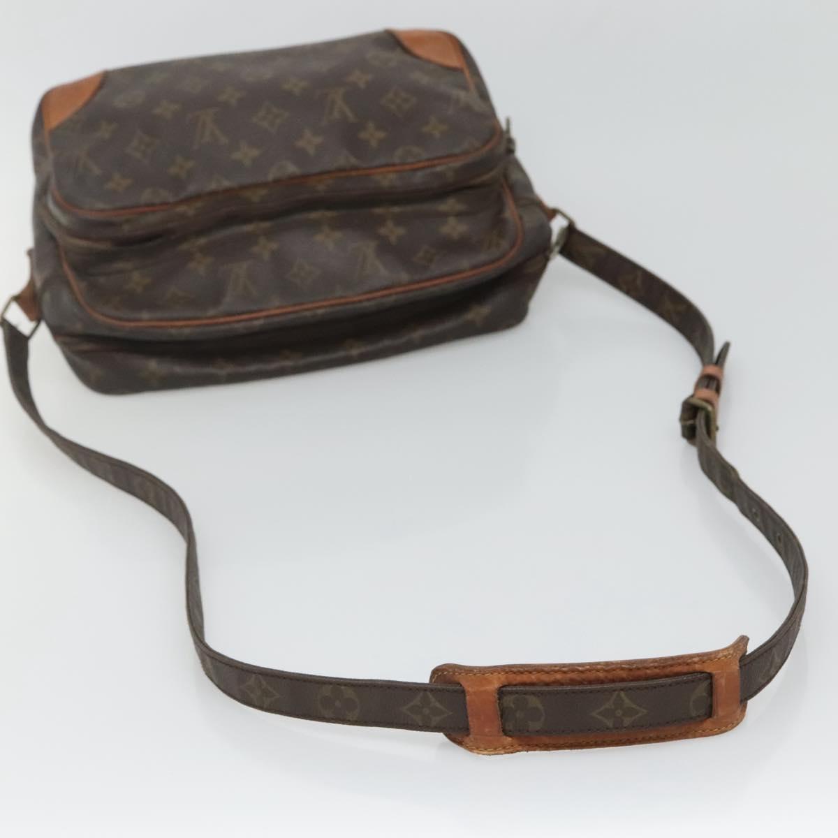 LOUIS VUITTON Monogram Nile Shoulder Bag M45244 LV Auth gh372