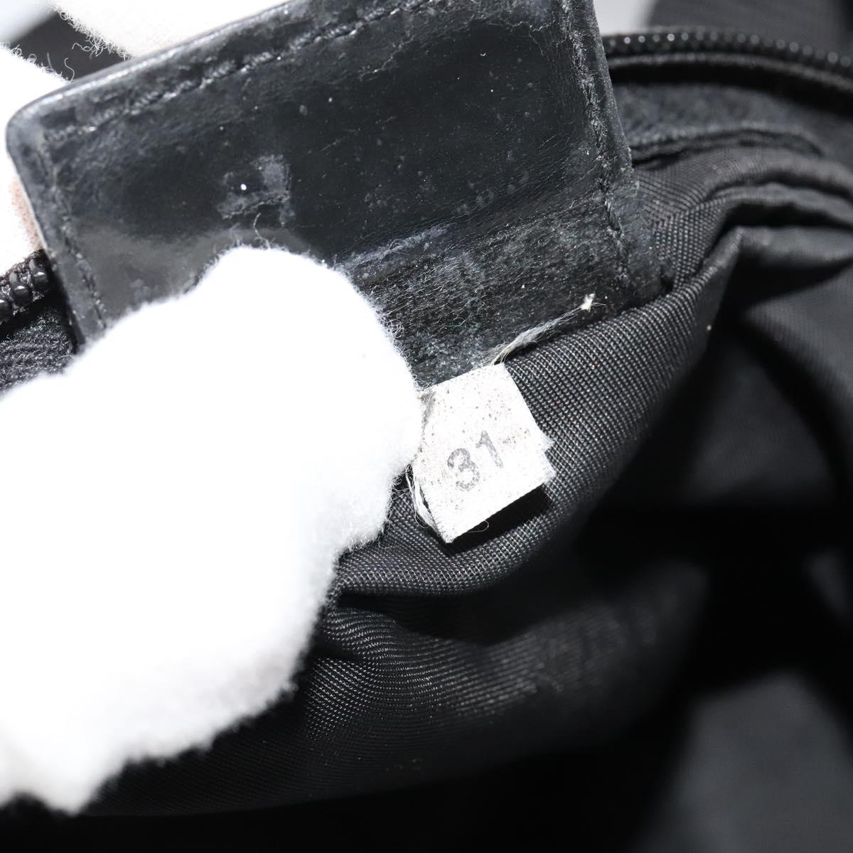 PRADA Shoulder Bag Nylon Black Auth gh414