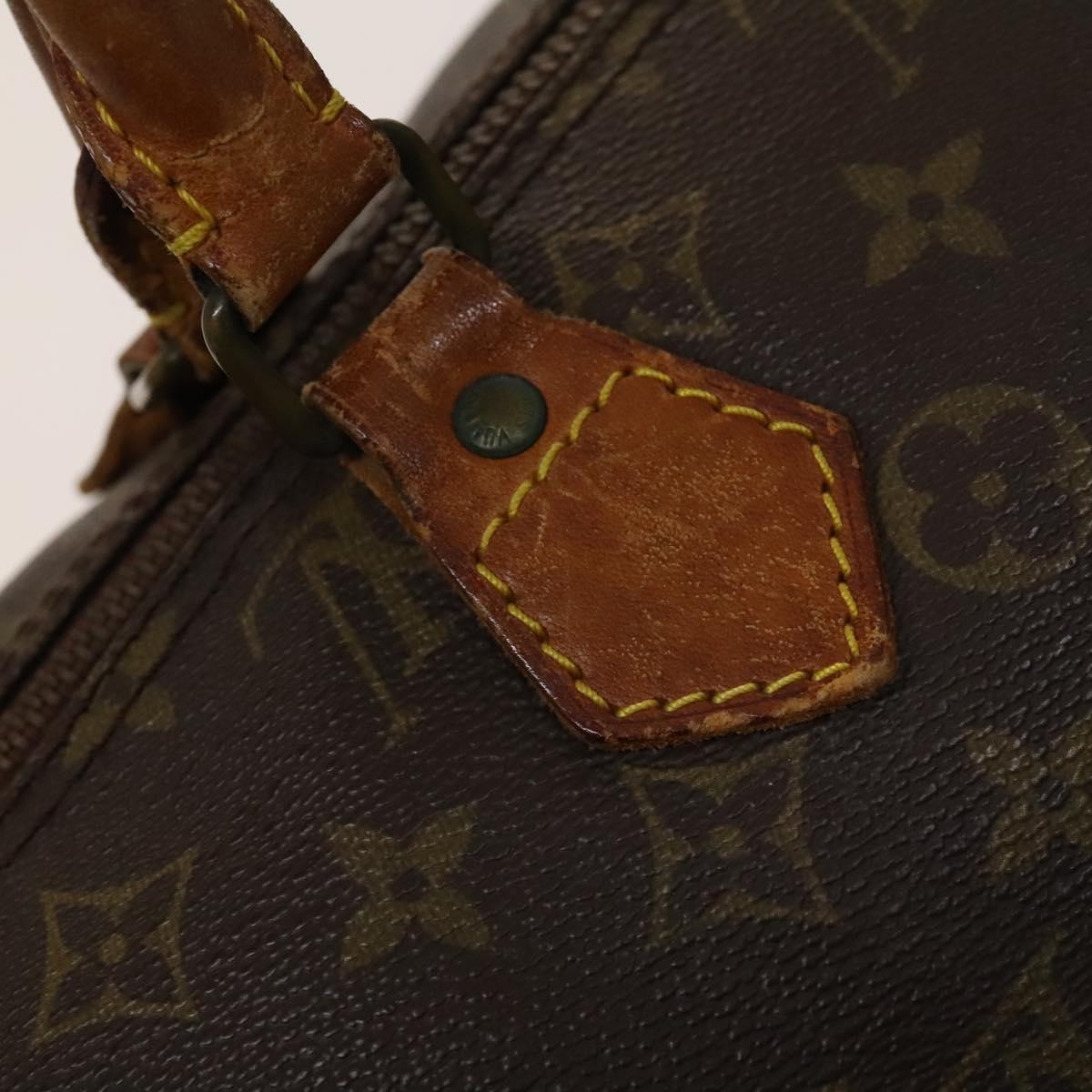 LOUIS VUITTON Monogram Speedy 40 Hand Bag M41522 LV Auth gh429