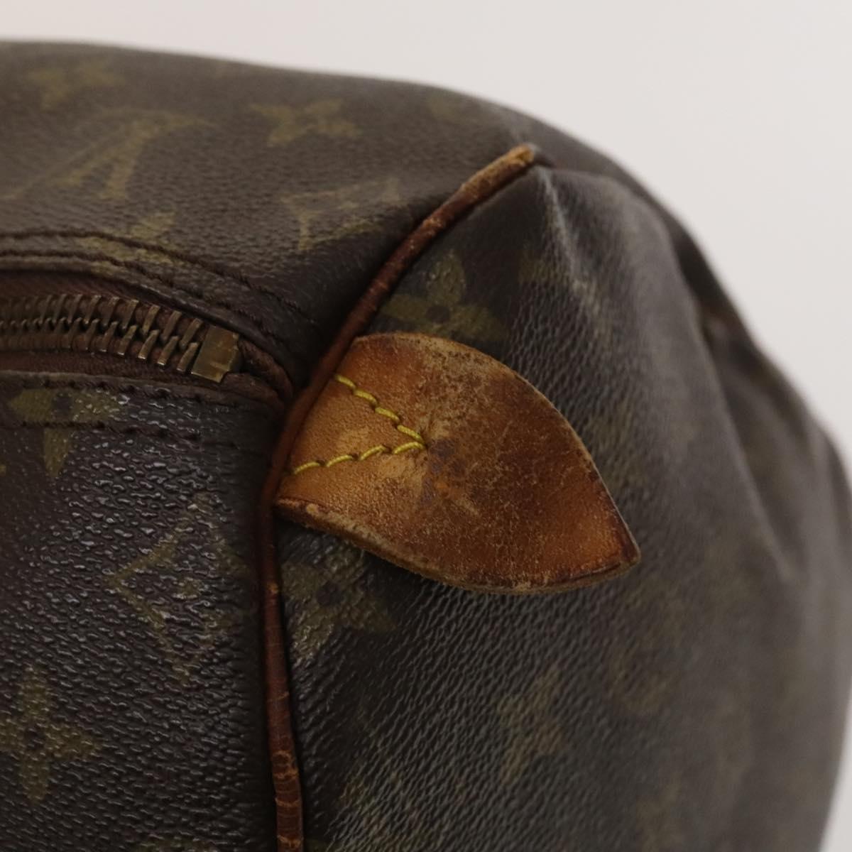 LOUIS VUITTON Monogram Speedy 40 Hand Bag M41522 LV Auth gh429