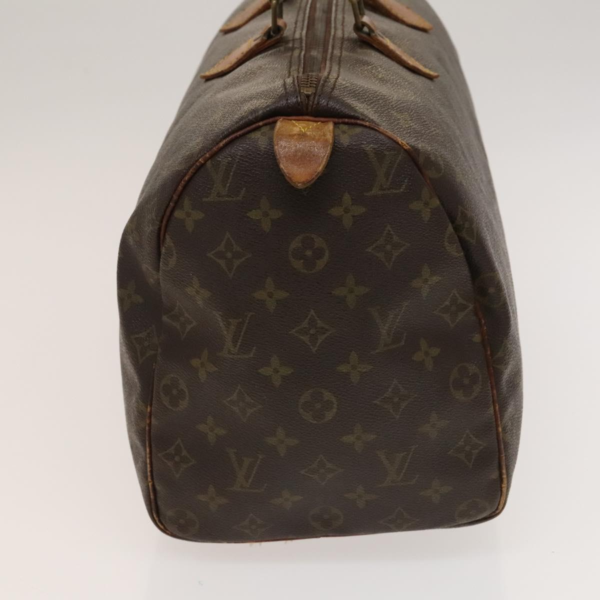 LOUIS VUITTON Monogram Speedy 40 Hand Bag M41522 LV Auth gh429
