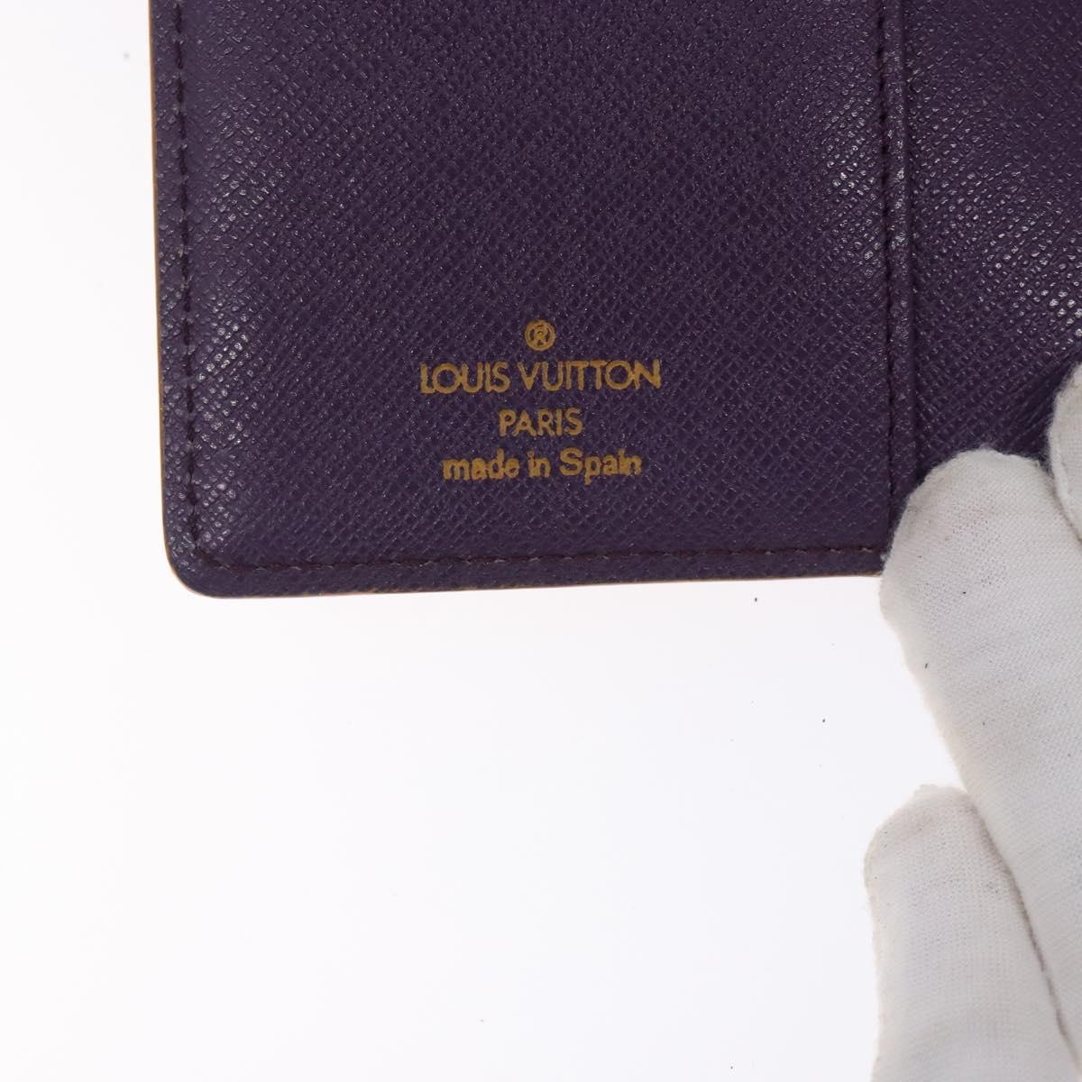 LOUIS VUITTON Epi Agenda PM Day Planner Cover Yellow R20059 LV Auth gh439