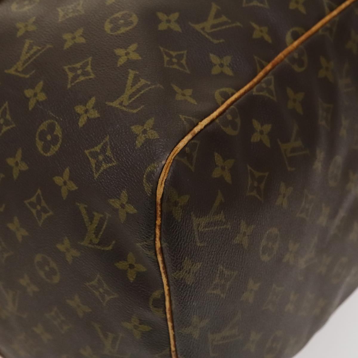LOUIS VUITTON Monogram Sac Spool 55 Boston Bag M41622 LV Auth gh445