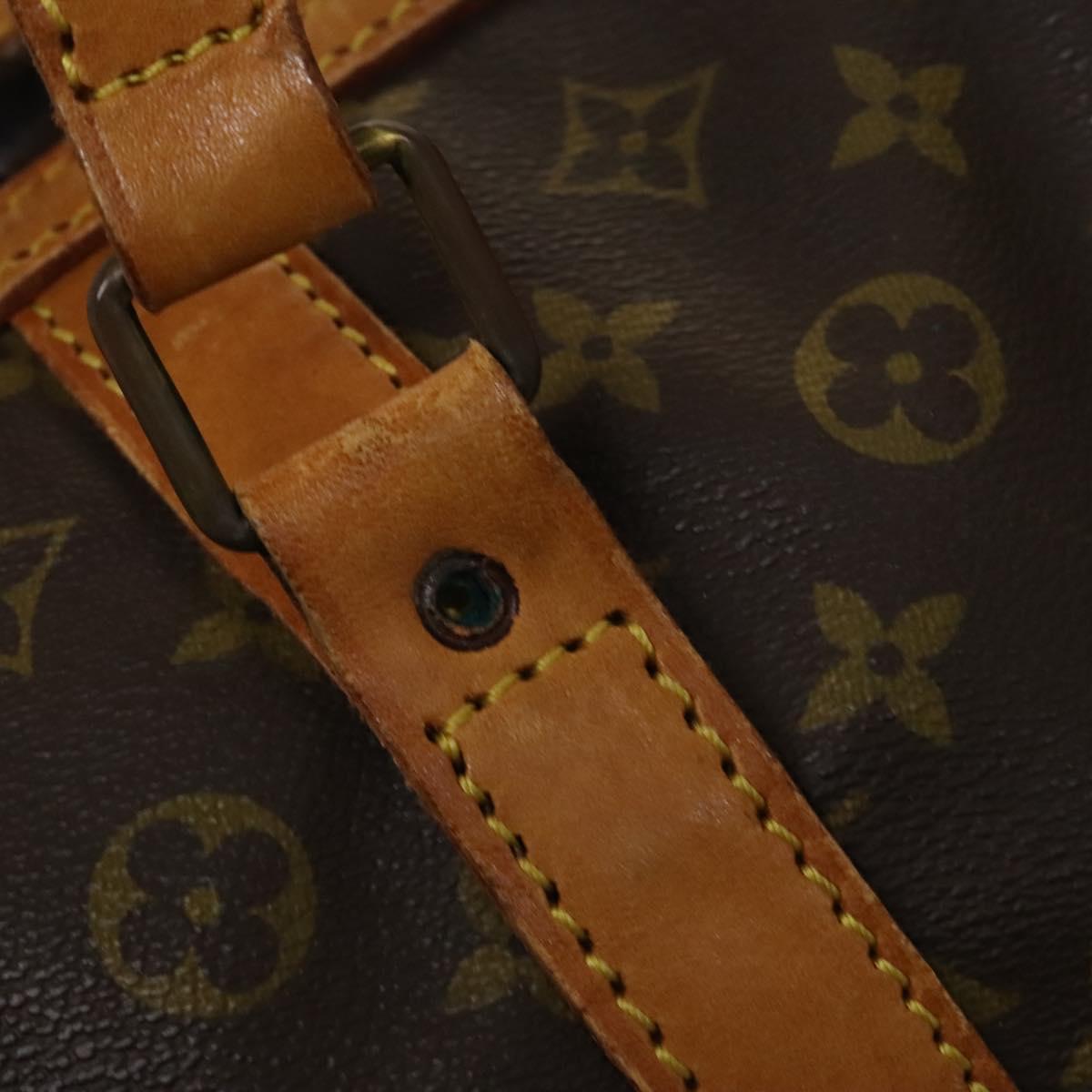 LOUIS VUITTON Monogram Sac Spool 55 Boston Bag M41622 LV Auth gh445