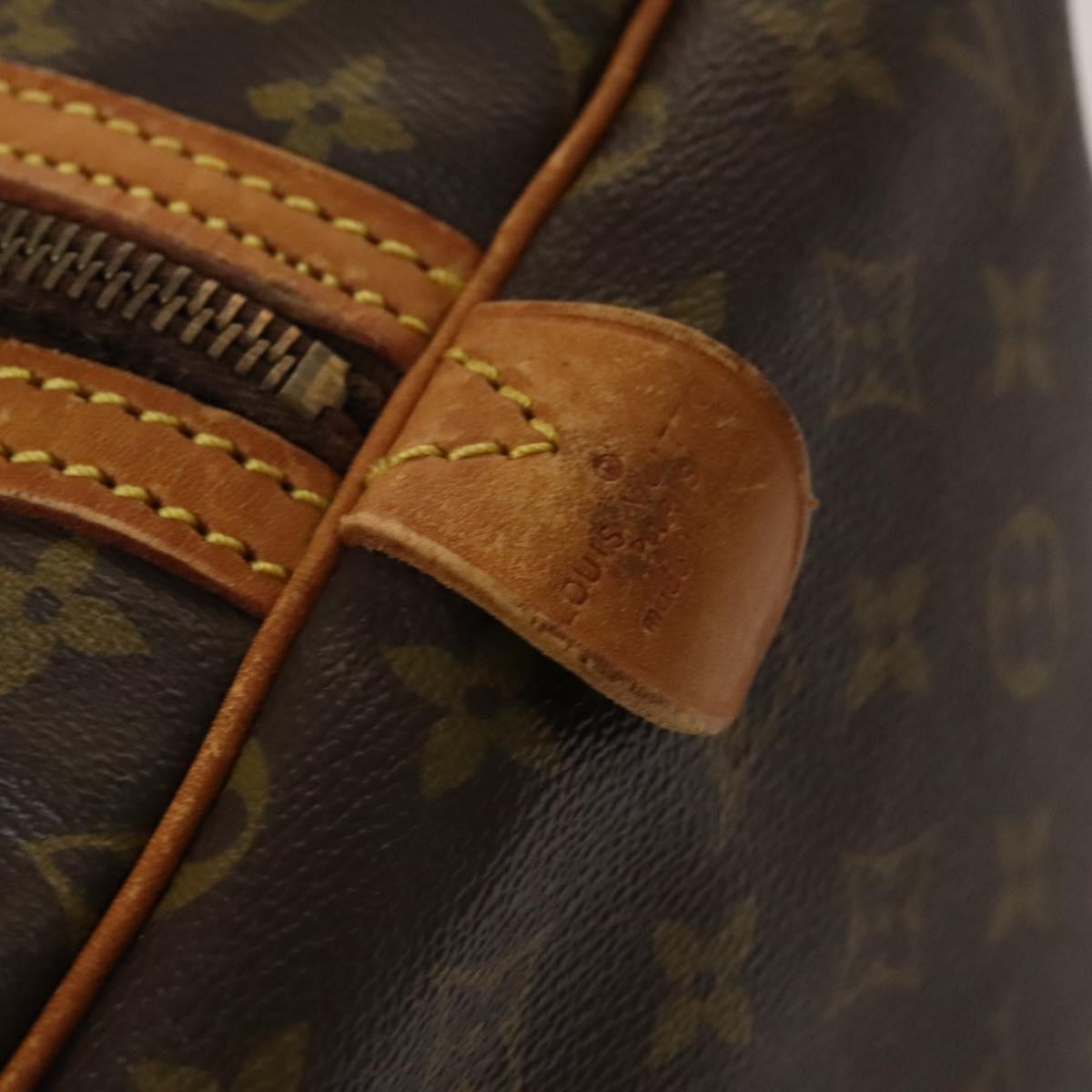 LOUIS VUITTON Monogram Sac Spool 55 Boston Bag M41622 LV Auth gh445