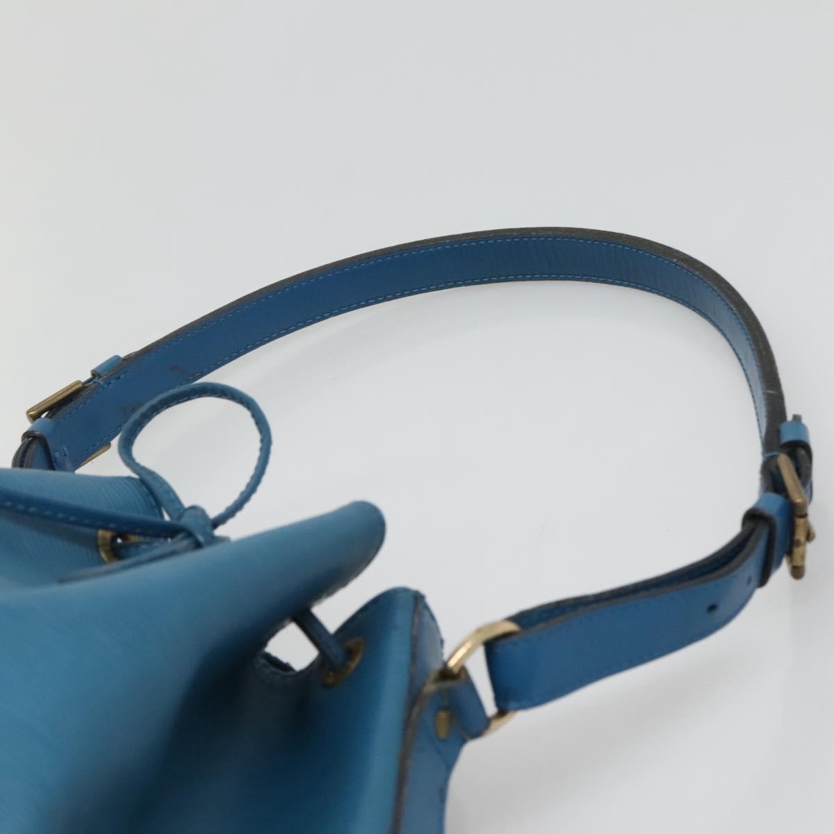 LOUIS VUITTON Epi Noe Shoulder Bag Toledo Blue M44005 LV Auth gh458