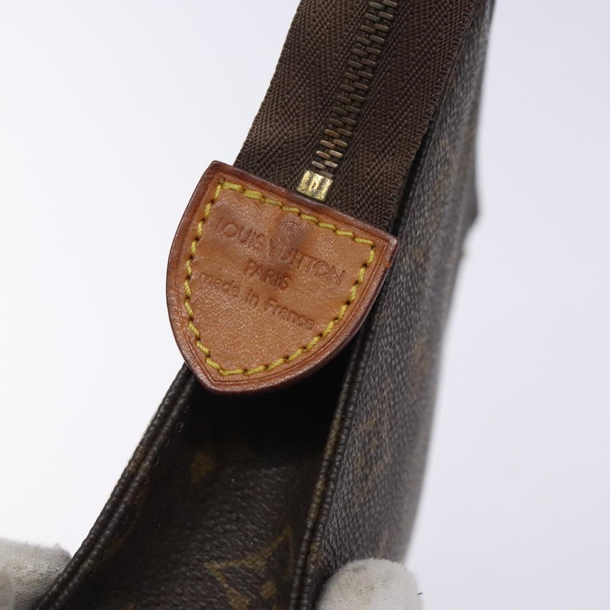 LOUIS VUITTON Monogram Poche Toilette 19 Pouch M47544 LV Auth gh466