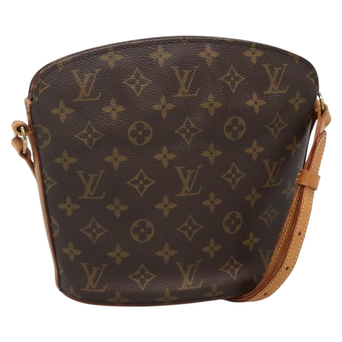LOUIS VUITTON Monogram Drouot Shoulder Shoulder Bag M51290 LV Auth gh470