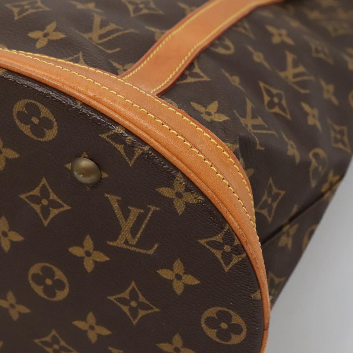 LOUIS VUITTON Monogram Bucket GM Shoulder Bag M42236 LV Auth gh479