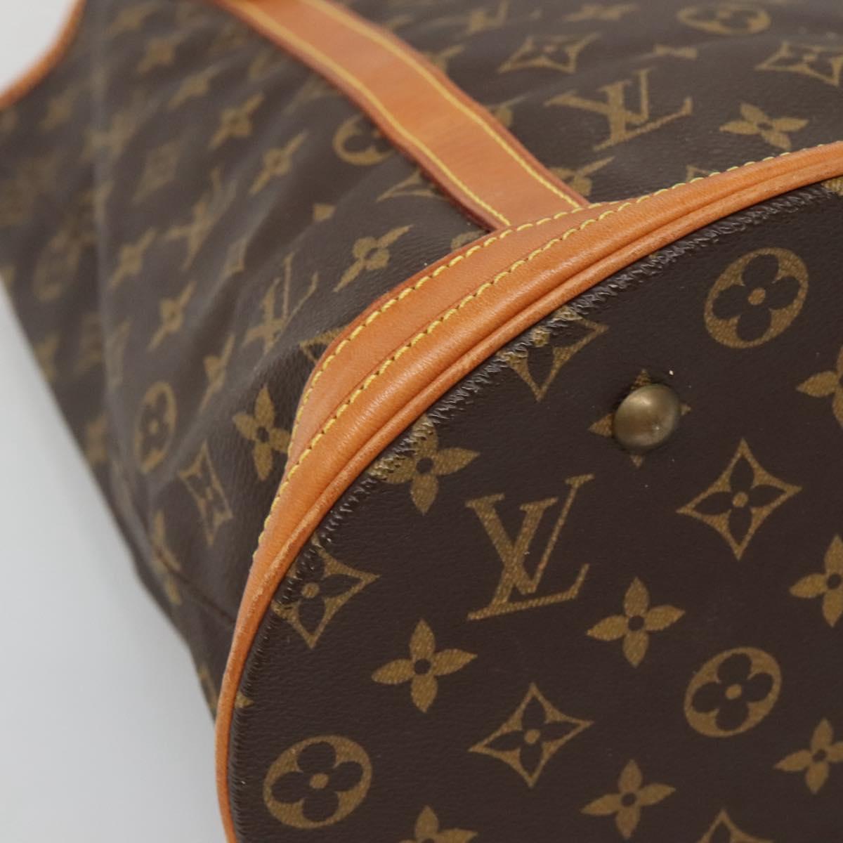LOUIS VUITTON Monogram Bucket GM Shoulder Bag M42236 LV Auth gh479