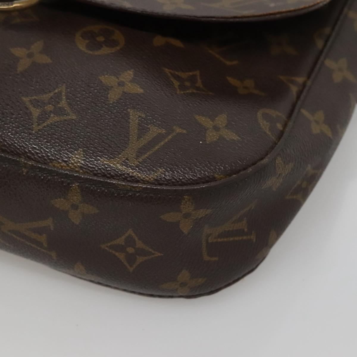 LOUIS VUITTON Monogram Saint Cloud GM Shoulder Bag M51242 LV Auth gh551