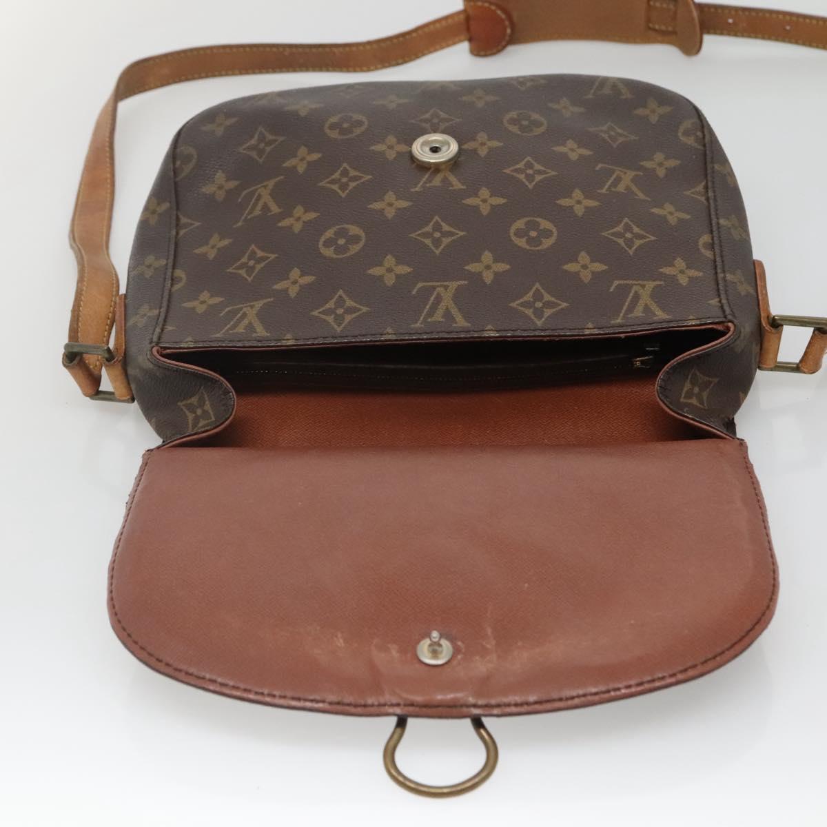 LOUIS VUITTON Monogram Saint Cloud GM Shoulder Bag M51242 LV Auth gh551