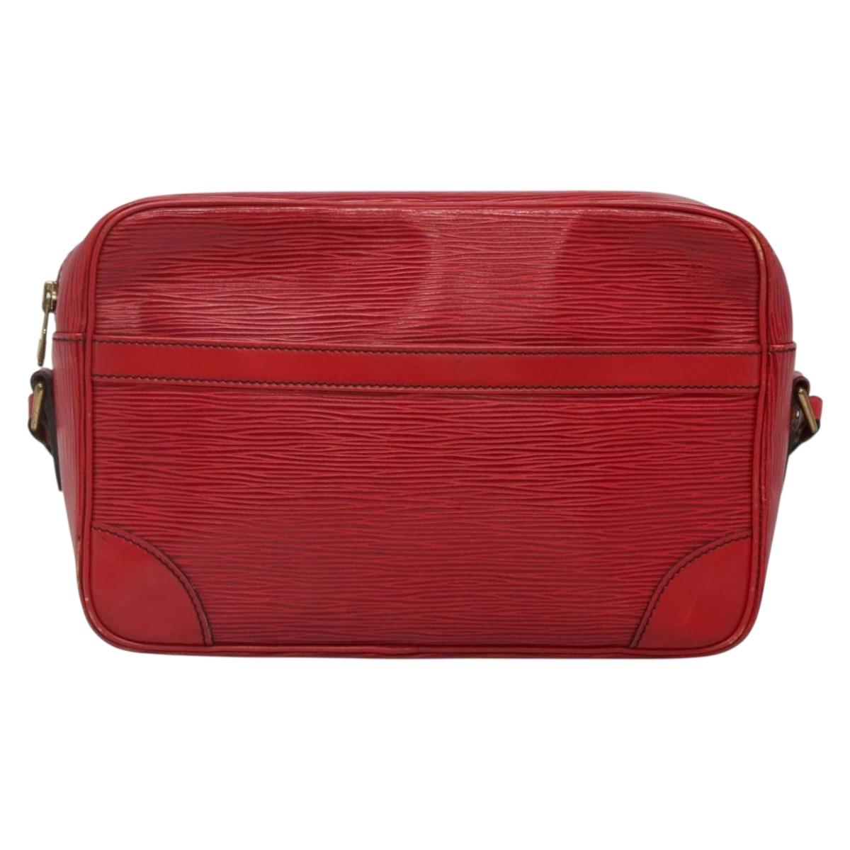 LOUIS VUITTON Epi Trocadero 27 Shoulder Bag Red M52317 LV Auth gh568