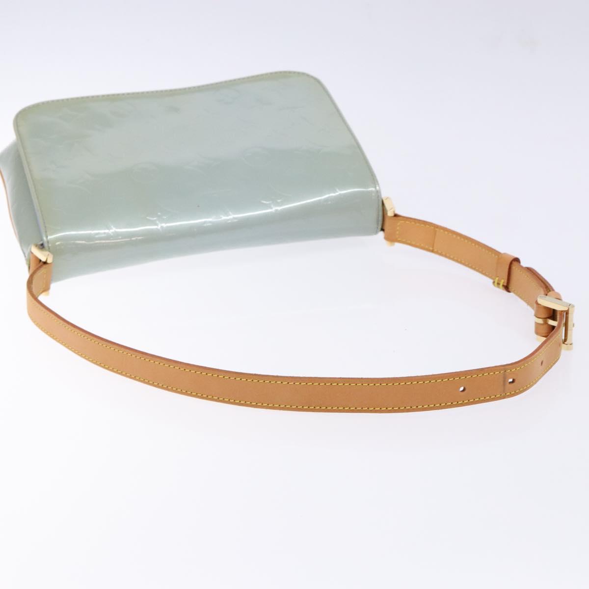LOUIS VUITTON Monogram Vernis Thompson Street Bag Lavande M91009 LV Auth gh572