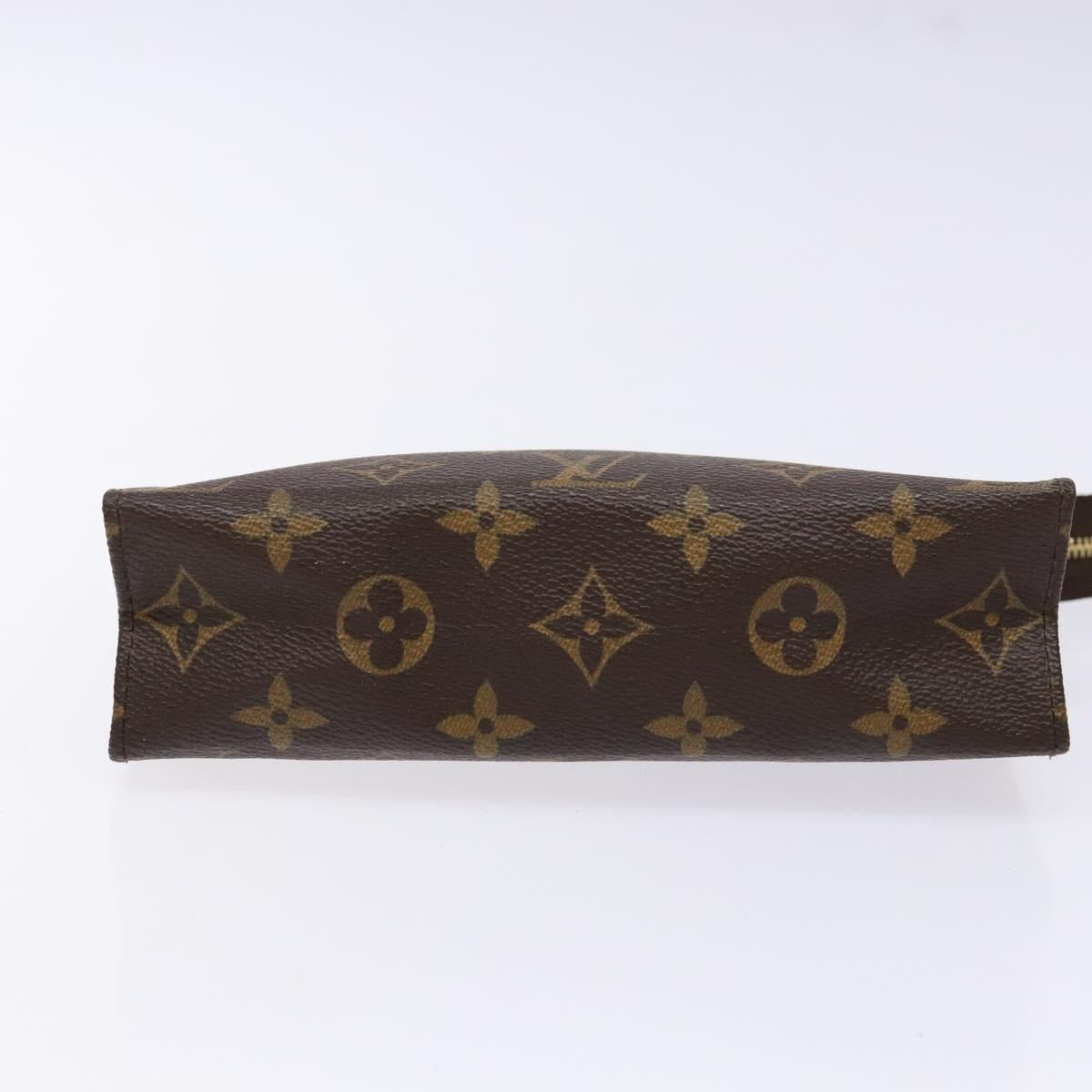 LOUIS VUITTON Monogram Poche Toilette 19 Pouch M47544 LV Auth gh597