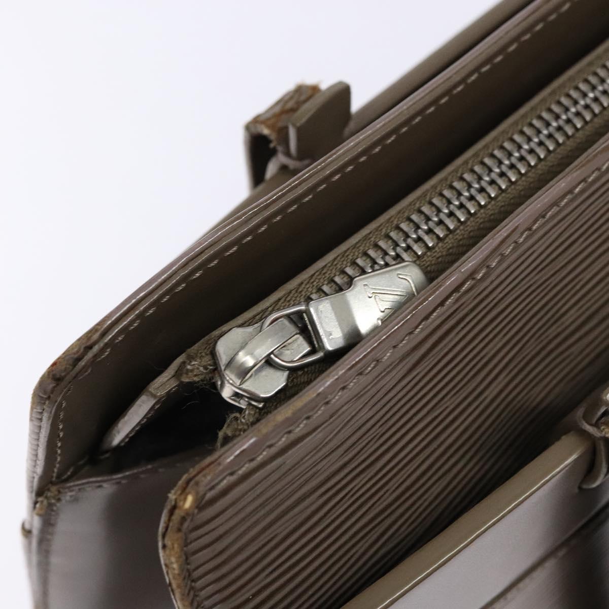 LOUIS VUITTON Epi Croisette PM Tote Bag Lilac M5249B LV Auth gh601