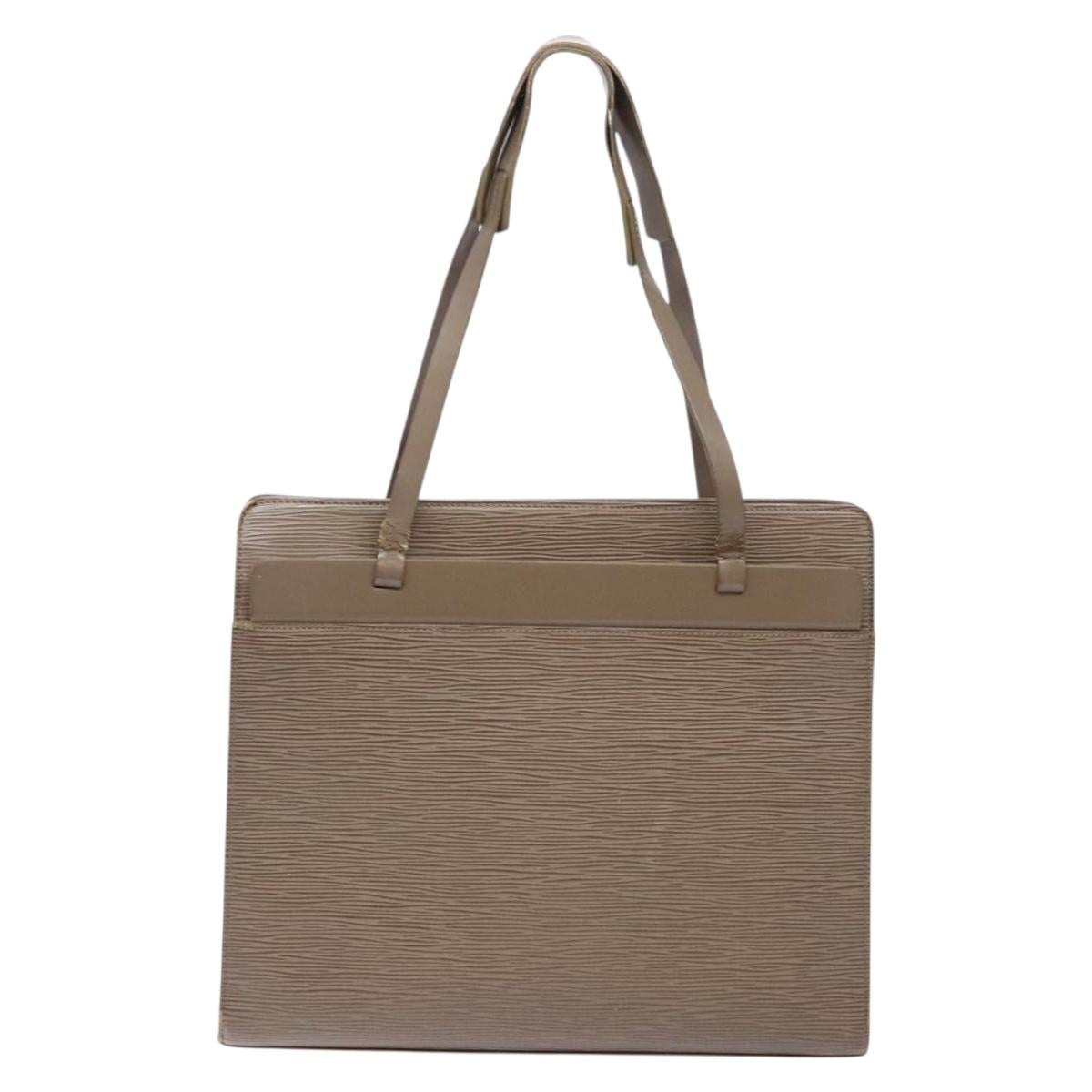 LOUIS VUITTON Epi Croisette PM Tote Bag Lilac M5249B LV Auth gh601