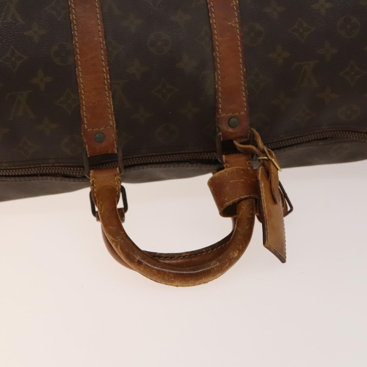 LOUIS VUITTON Monogram Keepall 45 Boston Bag Vintage M41428 LV Auth gh665