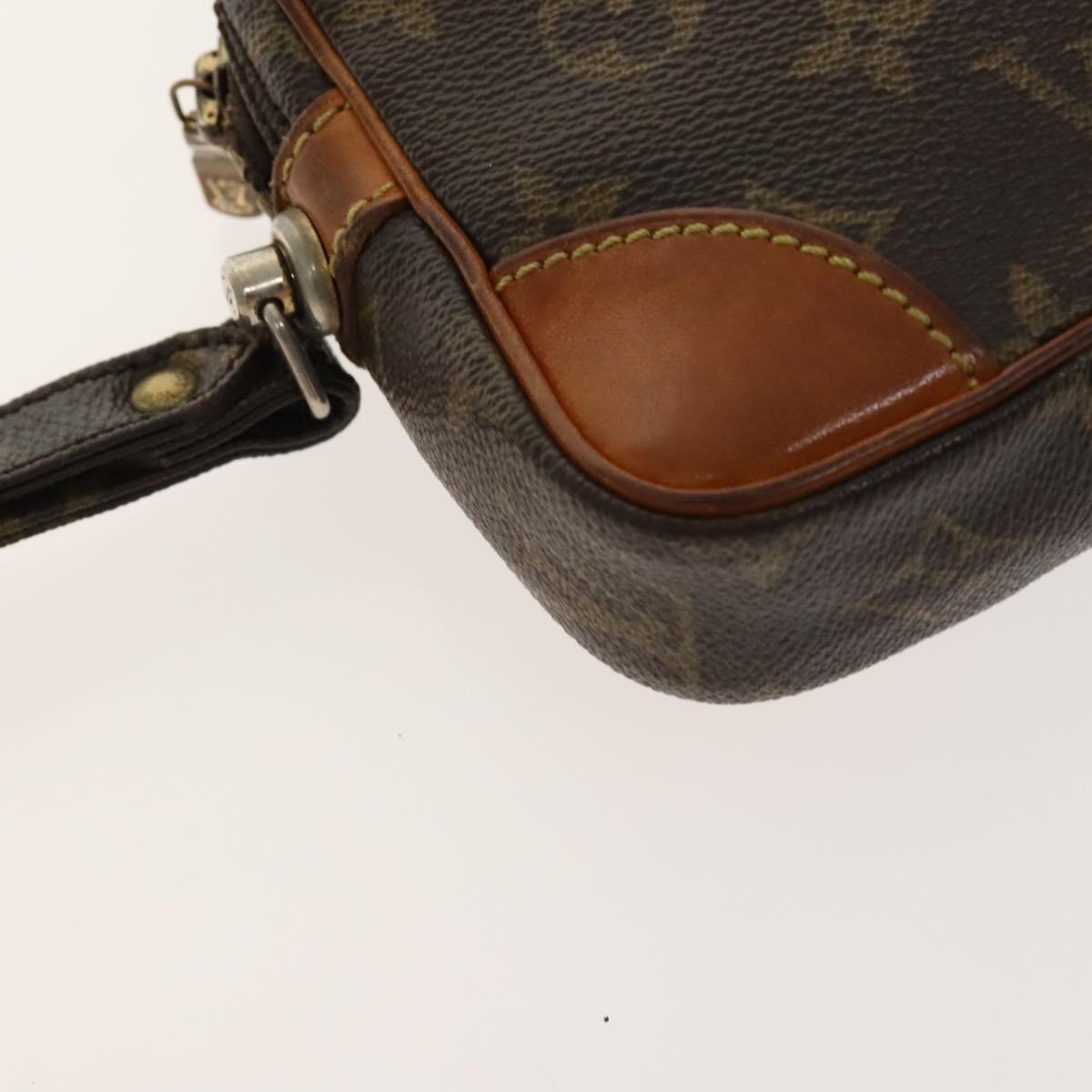LOUIS VUITTON Monogram Pouch 2Set LV Auth gh679
