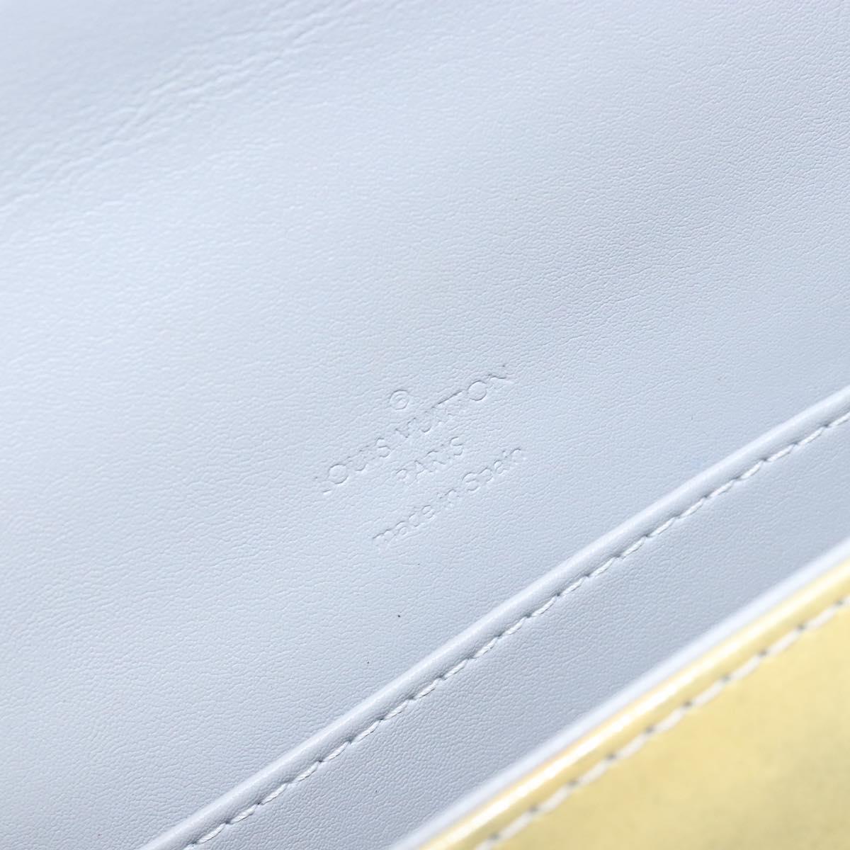 LOUIS VUITTON Monogram Vernis Thompson Street Bag Gris M91008 LV Auth gh689