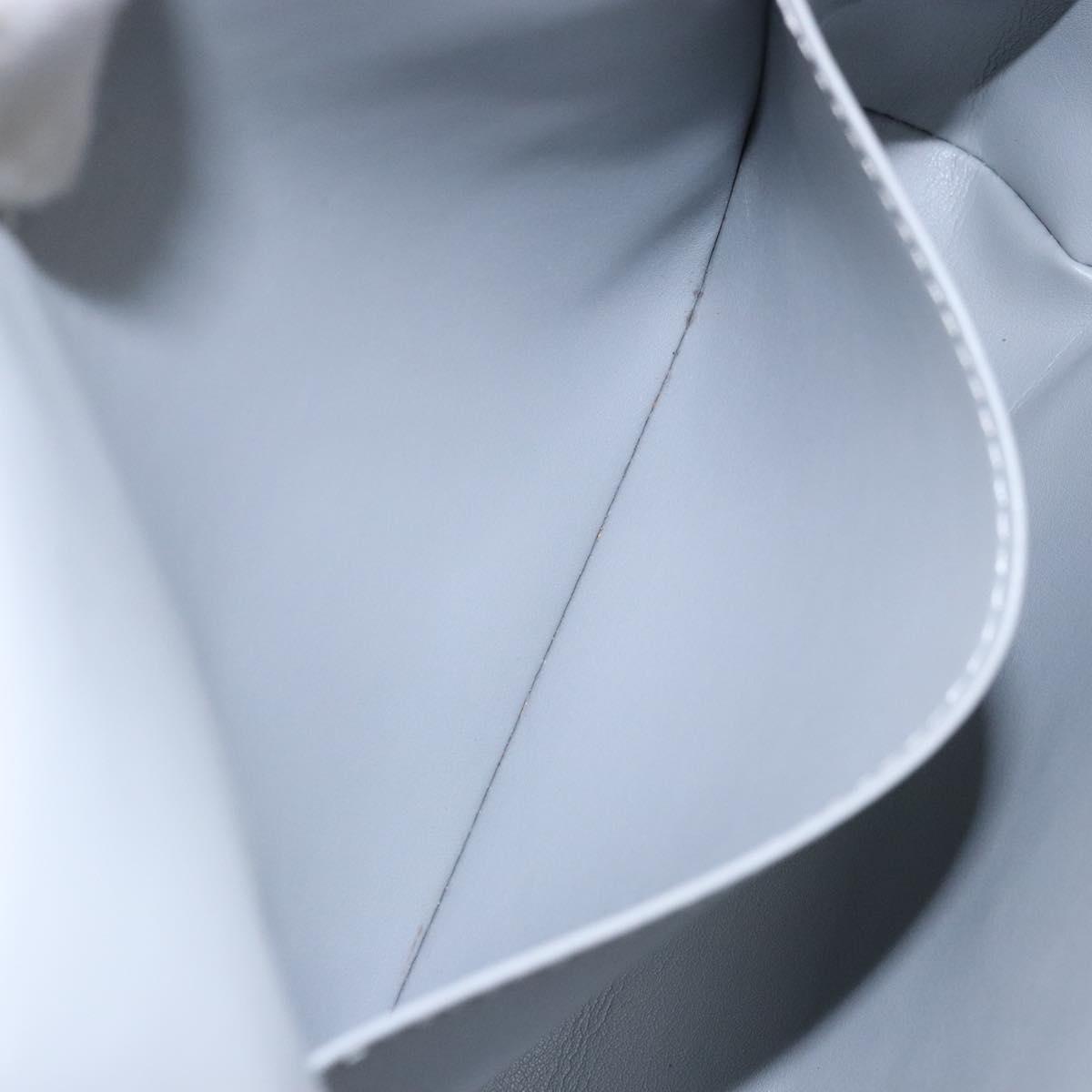 LOUIS VUITTON Monogram Vernis Thompson Street Bag Gris M91008 LV Auth gh689